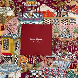 Salvatore Ferragamo silk scarf